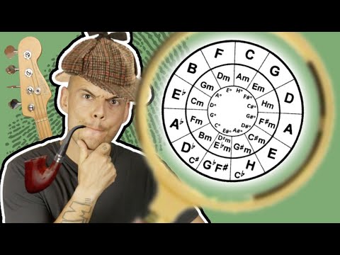 Tonart herausfinden mit Musiktheorie - E-Bass für AnfängerInnen - Quintenzirkel