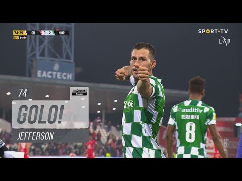 Goal | Golo Jefferson: Gil Vicente 0-(2) Moreirense (Liga 21/22 #29)