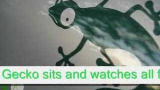 Gecko, creatures, bugs &amp; flowers