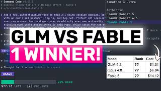 Fable 5 VS Opus 4.8 VS GLM 5.2: Can GLM 5.2 WIN?