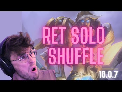 Ret Paladin First Solo Shuffle Game | 10.0.7