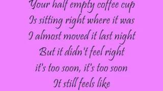 JO DEE MESSINA - YOU WERE JUST HERE LYRICS.