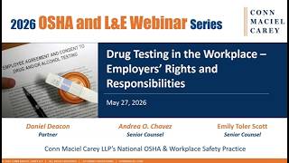 Drug Testing in the Workplace – Employers’ Rights and Responsibilities