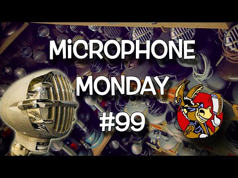 Microphone Monday #99 - Amplified Blues Harmonica, Astatic Vintage Bullet Microphone blues harp