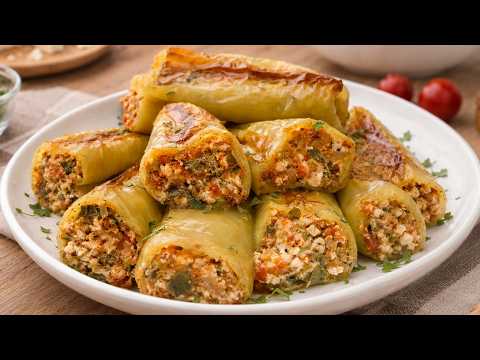 Πιπεριές Κέρατα με Φέτα στον Φούρνο 🌶️🫑 Ο Πιο Εύκολος και Λαχταριστός Καλοκαιρινός Μεζές!