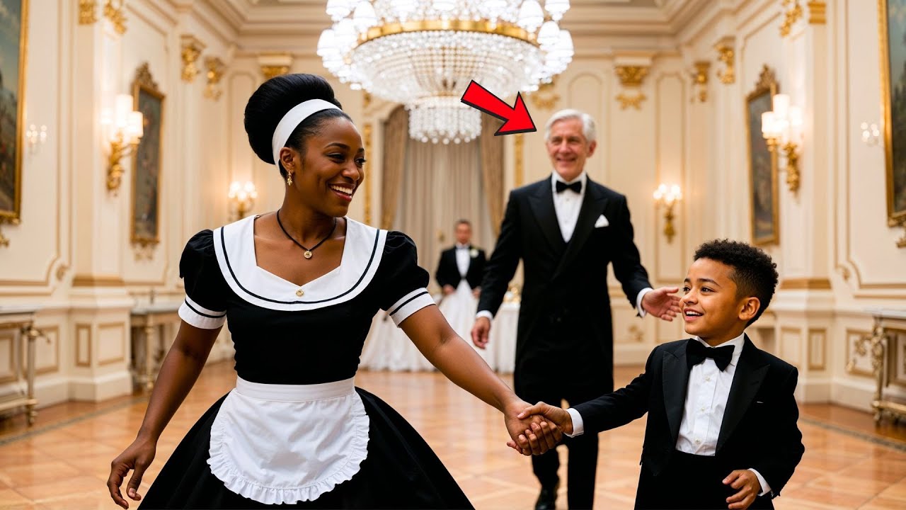 Millionaire saw his maid teaching his son to dance, but he didn't know that she...
