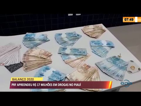 PRF apreende em 2020 cerca de R$ 17 Milhões em drogas nas rodovias do Piauí 03 03 2021