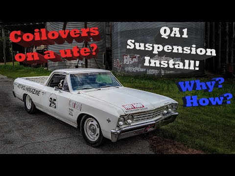 COILOVERS on a Ute! How to Install QA1 A-body Suspension & Why You Should - Sally's Speed Shop Ep 21