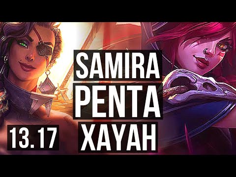 SAMIRA & Nautilus vs XAYAH & Rakan (ADC) | Penta, 18/2/6, Legendary, 400+ games | NA Master | 13.17