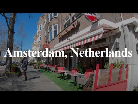 Walking tour in Amsterdam, Netherlands - Apr 1, 2019
