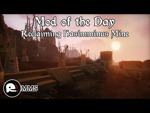 Morrowind Mod of the Day - Reclaiming Hasimminus Mine Showcase