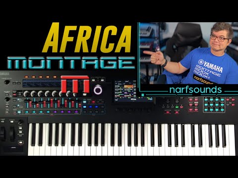 Montage M Africa Toto Cover Sounds, First 24 Hours 2-in-1  Performance/Built-In Cycling Harmonies