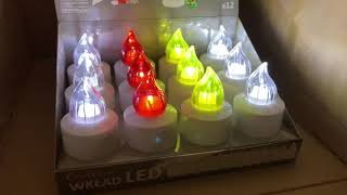 Náhrobný LED kahanec Cortina