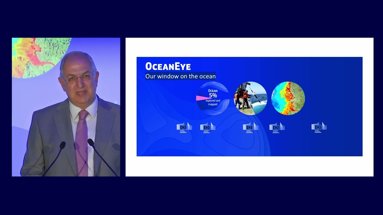 OceanEye - Costas Kadis - Eurpean Commissioner - Fisheries & Oceans