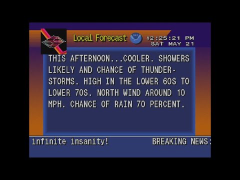 WeatherSTAR 4000 is fed up - Local Forecast