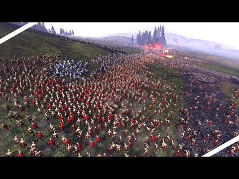 MASSIVE ZOMBIE ASSAULT - 14k Zombies vs Ironbreakers - Total War Warhammer