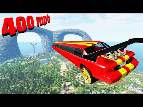 BeamNG.DRIVE - EPIC High Speed JUMPS