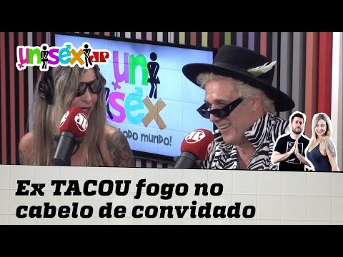 EX de SUPLA TACOU fogo no CABELO de convidado em FESTA