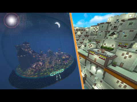 The MOST Incredible Survival Builds in Minecraft Skyblock