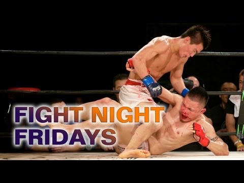 Yang Zhuo submits Kenny Yeung in the final round of a Three-Round War