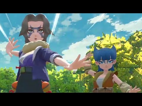Pokemon Legends Arceus Gameplay Walkthrough Part 4 - Miss Fortune Sisters