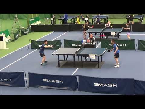 ENRIQUEZ Jaimielee vs LU Jiali | U13 girls singles semifinal Finnish U15 and U13 championships 2025