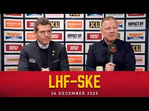 Presskonferens | Luleå Hockey - Skellefteå AIK | 2025-12-26