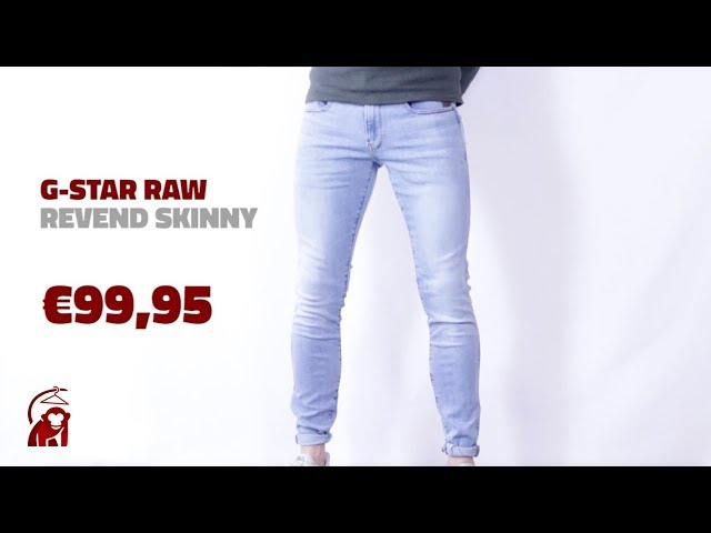 Vídeo relacionado con G-STAR Revend Skinny, Vaqueros para Hombre, Azul (dk Aged 51010-6590-89), 34W / 32L