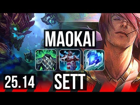 MAOKAI vs SETT (TOP) | 1000+ games | KR Master | 25.14