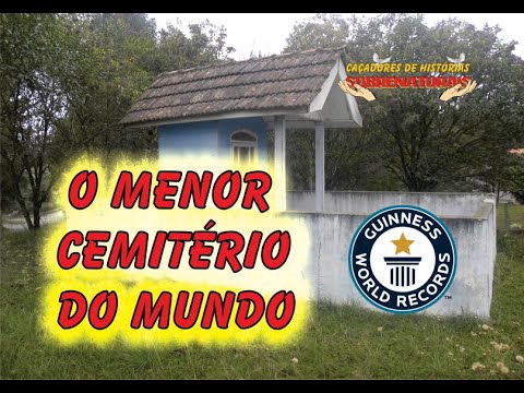 O MENOR CEMITÉRIO DO MUNDO - ENTERRADO CRIANÇAS QUE MORRERAM ANTES DO BATISMO - Cemitério dos Anjos.