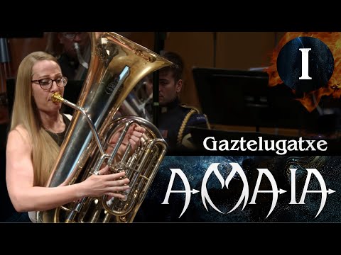Concerto for Tuba performed by Carol Jantsch and US Army Band |  Amaia (1st MOV: Gaztelugatxe)