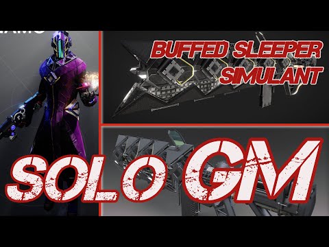 BUFFED Sleeper Simulant: Solo GM/Grandmaster Nightfall: Destiny 2 Inverted Spire WARLOCK: NO ANARCHY