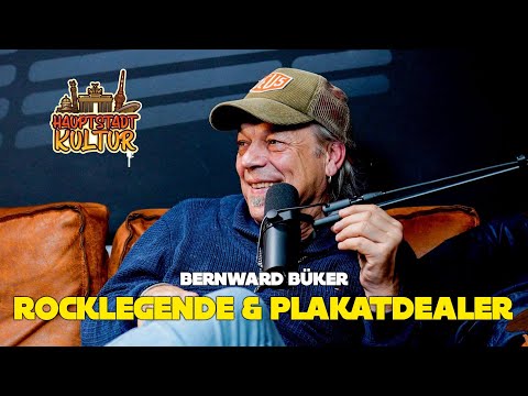Rocklegende & Plakat Dealer Bernward Büker im Hauptstadtkultur Podcast #38