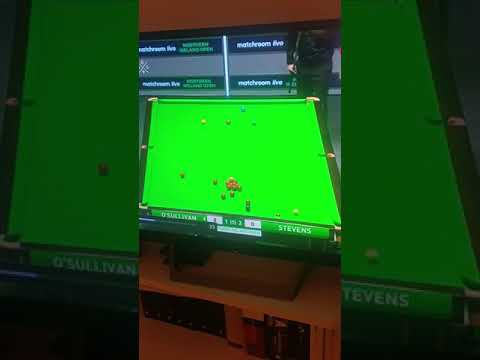 O'Sullivan vs Stevens - Northern Ireland Open 2020 - Referee Farts Audibly.