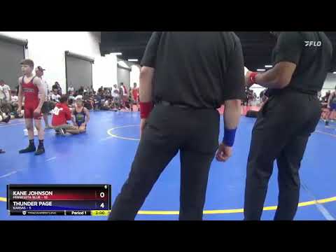 102 Lbs Round 1 (8 Team) - Logan Refsnider, Minnesota Blue Vs Gabe Wassom, Kansas C5ee