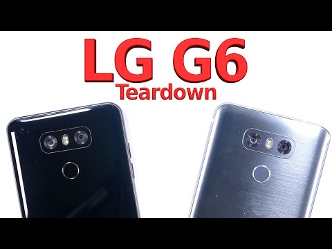 First Look INSIDE the LG G6 Smartphone Video