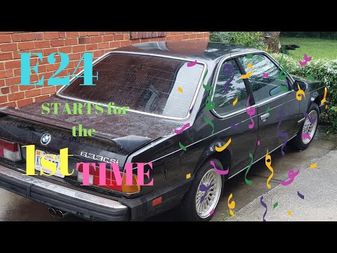 Thumbnail for BMW E24 6 series starts for the first time!!! by BMW E24, BMW, Car