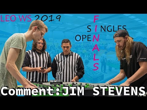 Finals: Open Singles - ITSF World Series by Leonhart 2019 | Tablesoccer.TV