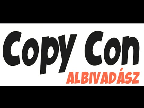 Copy Con - Albivadász