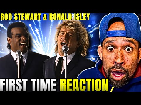 WTF, Rod Stewart COLLABED with Ronald Isley!? This Old Heart of Mine FIRST time REACTION....