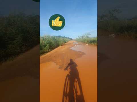 Aqui choveu bastante esses dias #shortsvideo #pedalandoporai