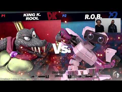 UoS4 SSBU Amateur GF - Darkie (K. Rool, Young Link) vs. Saul (R.O.B.)
