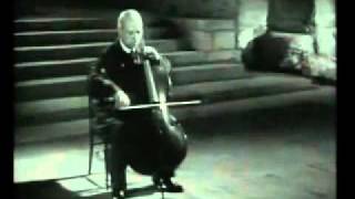 Pau Casals:  Bach Cello Solo Nr.1, BWV 1007 (8.1954)