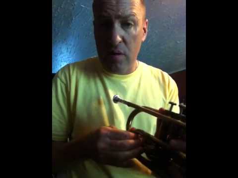 Olds Ambassador Cornet With Trumpet Shank