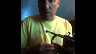 Olds Ambassador Cornet With Trumpet Shank