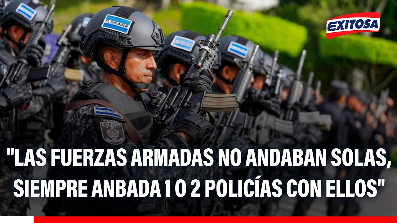 🔴🔵 Exministro de Nayib Bukele sobre sistema de seguridad en El Salvador
