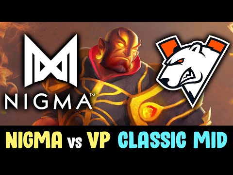 NIGMA vs VP classic mid — MIRACLE Ember vs NOONE Tiny