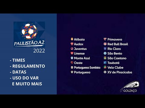 Paulistão A2 2022: Times, Regulamento, Datas, Uso do Var e muito mais