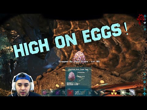 HOW TO SPAWN HIGH LV ROCKDRAKE EGGS IN ARK OFFICIAL SERVERS