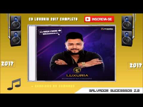 CD BANDA LUXÚRIA 2017 GORDINHO NO COMANDO